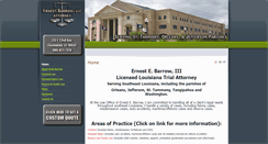 Desktop Screenshot of erniebarrow.com